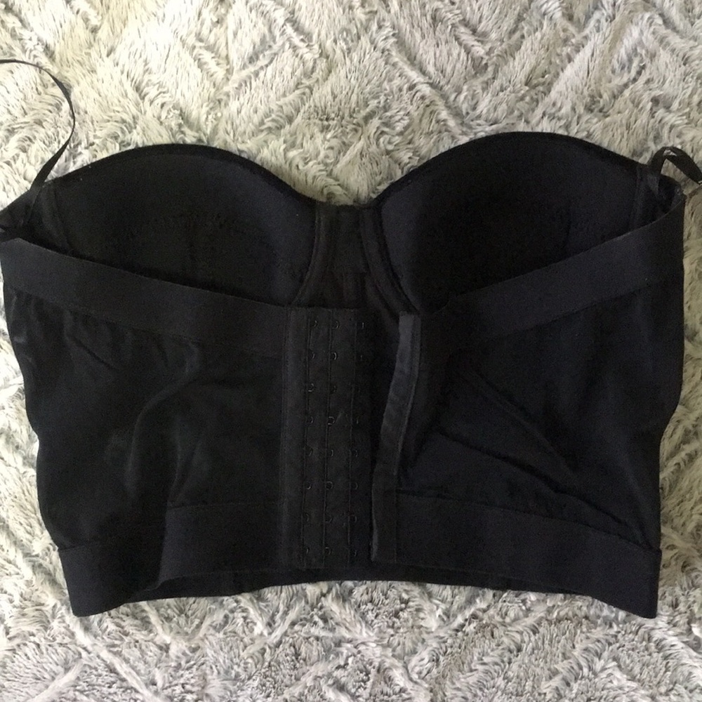 Black Velvet Corset - Picture 3 of 3